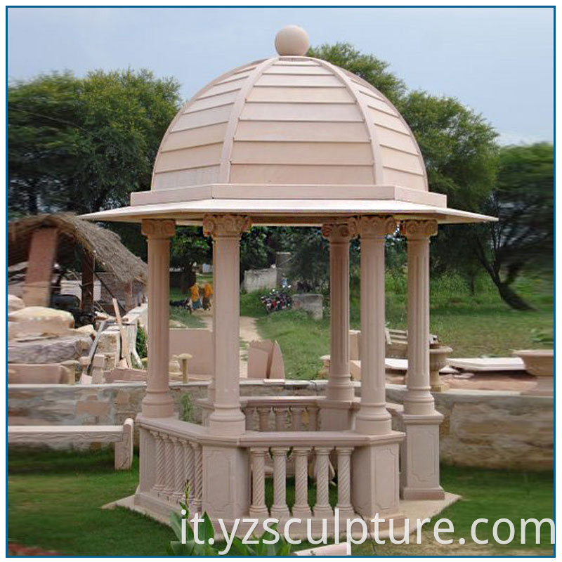 Cream Marble Gazebo